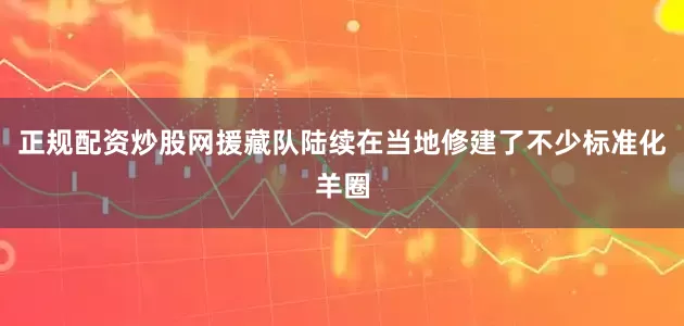 正规配资炒股网援藏队陆续在当地修建了不少标准化羊圈