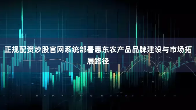 正规配资炒股官网系统部署惠东农产品品牌建设与市场拓展路径
